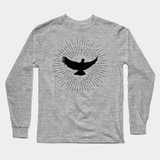 Christian Theme Pigeon Long Sleeve T-Shirt